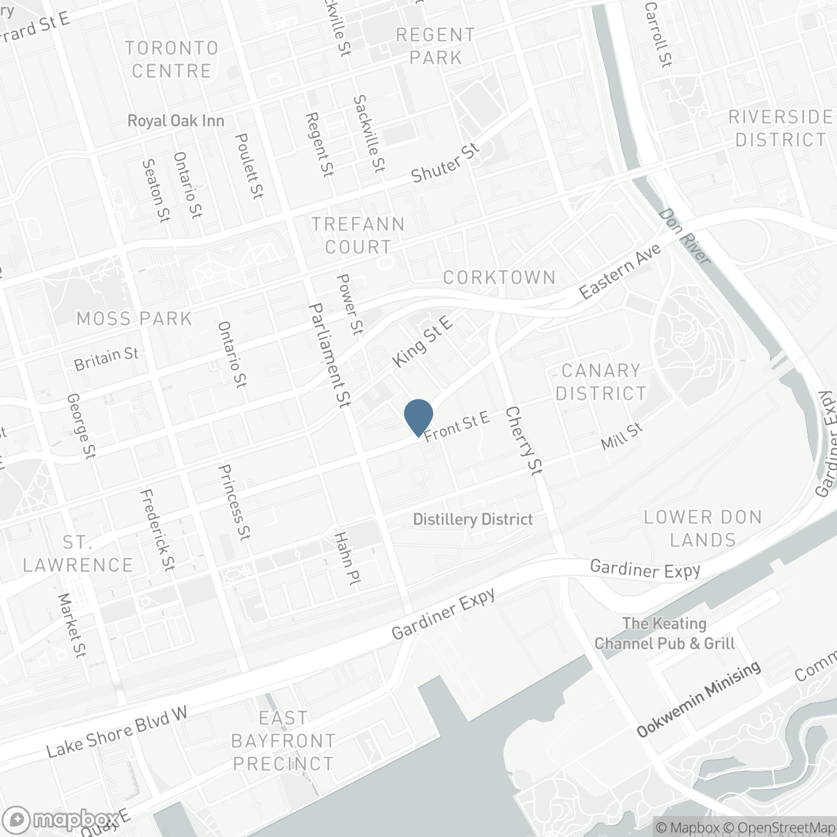212 - 90 TRINITY STREET, Toronto, Ontario M5A 0E4